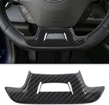 CheroCar for Chevrolet Camaro Steering Wheel Trim Decoration Cover Interior Accessories for Chevrolet Camaro 2017-2022 (Carbon Fiber)