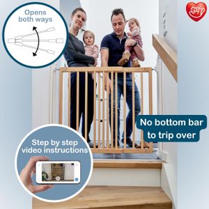 BabyDan Odense Extendable Stair Gate – Adjustable Safety Barrier