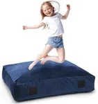 WOUDY Crash Pads for Kids Sensory, Sensory Crash Pads for Autistic Children, Crash Pads Sensory Pads, Crash Pads, for Children and Adults,with Washable Cover (4 feet x 3 feet) Blue