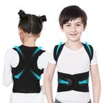 Cofoe Posture Corrector Back Support, Adjustable Back Support Belt for Back Shoulder and Lumbar for Kids Children (XX-Large)