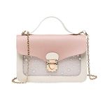 Small Unicorn Crossbody Bag Little Girls Shoulder Bag Cute Handbag Purse Chain Messenger Bag for Teens (Crossbody Bag for Pink 2)