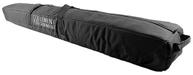 Element Equipment Deluxe Padded Ski Bag - Premium High End Travel Bag Black/Grey 190