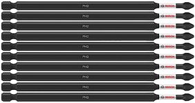Bosch ITPH26B Impact Tough 6 in. Phillips #2 Power Bits