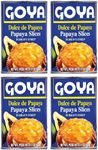 Goya - Dulce de Papaya (Papaya slices in heavy syrup) 4 pack, 17oz each