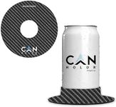 CanCooker CanHoldr Ultimate Suction Cup Drink Holder for Cans, Bottles, Mugs & More | 2 Pack | Perfect On The Go Can Holding System Securely Mounts on Numerous Surfaces | Carbon Fiber