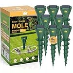 8PCS Mole Repellent Solar Powered, 