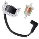 21171-7034 Ignition Coil with Fuel Filter Replacement for Model kawasaki FH381V FH430V FH480V FH541V 21171-7001 21171-7007 21171-7006 21171-7013, by LIYYOO