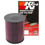 K&N Replacement air filter compatible with Ford C-Max/Ford Escape/Focus/Grand C-max/Kuga/Tourneo/Transit Connect & Lincoln MKC & Mazda 3 / 5 1.6D & Volvo C30/C70/S40/V40/V50/V70 2007- (E-2993)