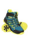 Mountain Warehouse Softshell Kids Walking Boots Light Teal Kids Shoe Size 11 US