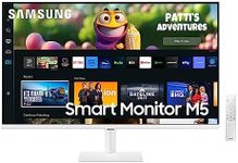 Samsung 32" M5 Smart White UHD Moni