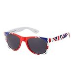 Ultra Great British Flag Sunglasses Union Jack Sunglasses Coloured Adults Classic Style Sunglasses UV400 Glasses Classic Great Britain Sunglasses Shades Mens Sunglasses Womens Sunglasses