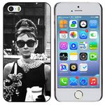 H&F iphone 5/5S mobile phone hard case cover Audrey Hepburn