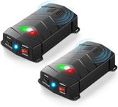 Rodent Repellent for Car Engines, 2 Pack Mice Deterrent Ultrasonic Pest Repeller, Rat Repellent, Variable-Frequency &LED Strobe Light, Keep Mice Away from Vehicle Indoor Outdoor Room