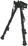 Harris Engineering 1A225C Solid Base 13.5 - 27-Inch BiPod , Black