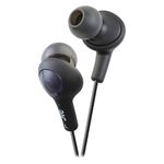 JVC HAFX5B Gumy Plus Inner Ear Headphones -Black