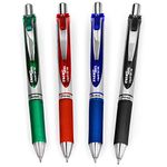 Pentel EnerGel XM BL77 - Retractable Liquid Gel Ink Pen - 0.7mm - 54% Recycled - Primary Tones - Pack of 4