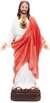 Juvale Religious Statue, Sacred Heart of Jesus Figurine, Christian Decor (12 Inches)