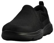 Skechers Men's GO WALK EVOLUTION ULTRA-IMPEC Sneakers, Black, 9 Regular US