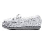 The Slipper Company Womens Moccasin Slipper - Size 5 UK - Grey