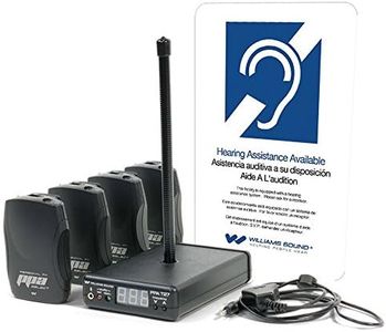 Williams Sound PPA VP 37 Personal PA Value Pack System, Includes PPA T27 Transmitter, Select PPA R37 Receivers, WCA 013 Audio Cable, ANT 021 Antenna