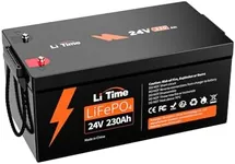 LiTime 24V 230Ah Max LiFePO4 Batter