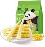 BESTORE Wild Mountain Bamboo Shoots Fresh Pepper Bamboo Shoot Tips Sour Bamboo Shoots Hand Peeled Bamboo Shoots Crispy Bamboo Shoots Ready to Eat Casual Snacks 21.16 oz