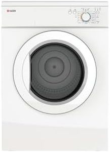 Haden 7kg Vented Tumble Dryer HVT7W | Freestanding White Clothes Dryer with 5 Timer Program Options, Galvanized Drum, Adjustable Feet, Rear Vent Outlet, Safety Lock Feature & Thermostat Reset