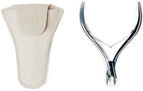 YN Young Nails Cuticle Trimmer - Professional Cuticle Nippers with 1/4" Jaw for Precise Cuticle Work, Sharp Stainless Steel Precision Blades