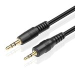 TNP 2.5mm to 3.5mm Adapter Cable (10FT) - Bi-Directional Male to Male 2.5 to 3.5 Subminiature Stereo Audio Jack Extension Converter Cable Gold Plated Headset Headphone AUX Connector Wire Cord Plug