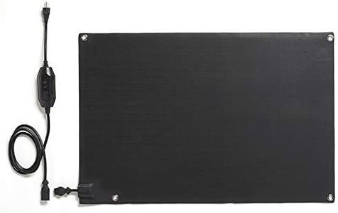 HeatTrak Heated Snow Melting Mats for Entrances - Heated Outdoor Mats - Snow Melting Mats for Winter Snow Removal - Trusted Snow and Ice Melt Products - No-Slip Heating Entrance Mats (24” x 36")