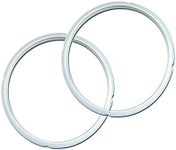 Instant Pot 2-Pack Sealing Ring 8-Qt, Inner Pot Seal Ring, Electric Pressure Cooker Accessories, Non-Toxic, BPA-Free, Replacement Parts, Clear