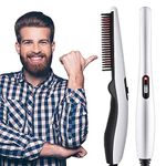 Beard Straightening Brush For Men Heated