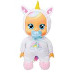 CRY BABIES Goodnight Dreamy, Sleep Beautiful Dreamy, Interactive Soft Cuddly Doll, Sleeping Doll with Night Light and Lullabies, Gift and Toy for Girls and Boys from 18 Months