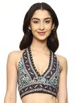 KE Kanha Exports Women's Halter Top - Chic and Comfortable Fashion for Any Occasion (Ilk Chocolate12)