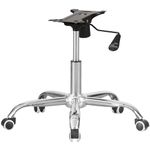 Charles Jacobs Chrome Chair Refurbishment Kit - Star Base, Castors, Chrome Gas Lift and 25.5cm Mechanism