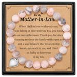 GBTBYS Mother in Law Gifts from Daughter in Law, Valentines Wedding Birthday Gift for Mother in Law, Mother of The Groom Gifts from Bride