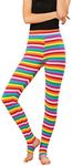 Allegra K Women's Leggings Printed 