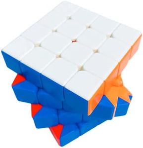 Moyu RS4M Magnetic 4x4 Speed Cube 96 Magnets Supporting Adjustable Elasticity for Smooth Turning Dual Anti-Stick Design Stickerless Master Cube