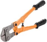 Bates- Bolt Cutter, 14", Orange, Chain Lock Cutter Heavy Duty, Bolt Cutters Heavy Duty for Locks, Screw Cutter, Chain Link Fence Cutter, Bolt and Wire Cutter, Chain Lock Cutters, Bolt Cutter Tool