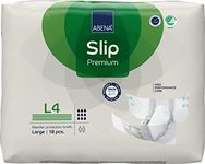 ABENA Slip Premium All-In-One Incontinence Pads For Men & Women, Eco-Labelled Womens Incontinence Pads, Mens Incontinence Pads, - Large 4, 100-150cm Waist, 4000ml Absorbency, 18PK