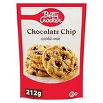 BETTY CROCKER Cookie Mix Chocolate Chip, Baking Mix, Makes 12 Cookies, 212 Grams Package of Cookie Mix, Tastes Like Homemade, Easy To Bake