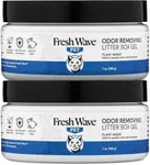 Fresh Wave Odor Removing Litter Box Gel, 7 oz. Pack of 2, Pet Odor Eliminator, Odor Absorbers for Home, Safer Odor Relief, Natural Plant-Based Odor Eliminator