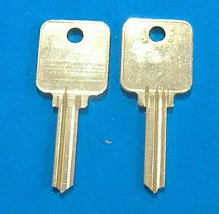 2 Pcs Key Blanks Medeco Locks #1655 Fire King 5-Pin Blank - DELP272 | #YY122E