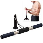 GD Wrist Roller V. Winding Sleeve - Wrist Exerciser, Wrist Forearm Blaster, Forearm Trainer (Black)