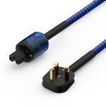 Tertullus Audiophile Power Cable Hifi Power Cable Ofc Power Cord Male To Female Home Audio Cable For Hifi Cd Tube Amplifier (1m, P25)