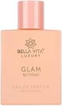 Bellavita Luxury GLAM Perfume for women | Long-Lasting Eau De Parfum | Gift for birthdays and anniversary | Vegan and Cruelty-free | perfume oil imported from France, Spain, and Italy