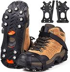 ZUXNZUX Crampons, Ice Cleats for Sh