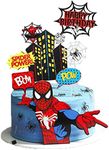 Spiderman Birthday Cake Topper Supp