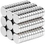Super Strong Neodymium Magnets, Heavy Duty Duty Rare Earth Disc Magnets for Fridge,Whiteboard,DIY,Home, Kitchen, Office, School,Crafts and Industrial Use