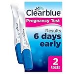 Clearblue Early Detection Pregnancy Test – 6 Days Ultra Early, No Test Can Tell You Sooner – 2 Tests